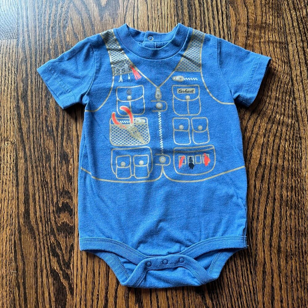 Carhartt Fishing Vest Bodysuit (9M)